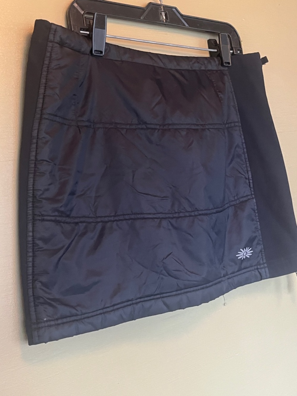 SKHOOP Quilted Side-zip Ski/Active Skirt Sweden Black Medium